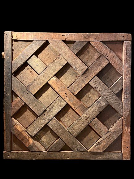 Versailles Parquet Flooring From The Late 17th / Early 18th Century, In Oak-photo-1
