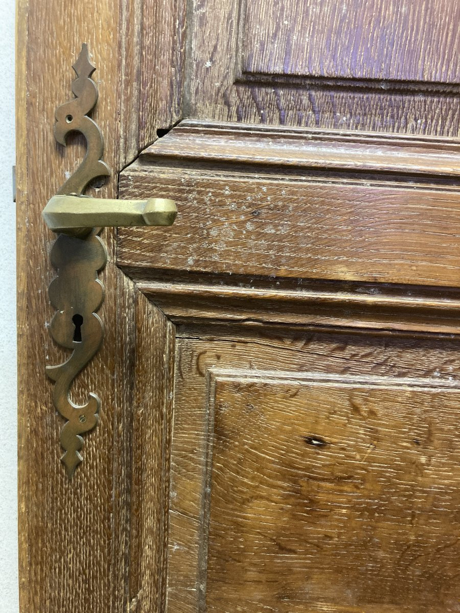 2 portes Louis XV en chêne-photo-3