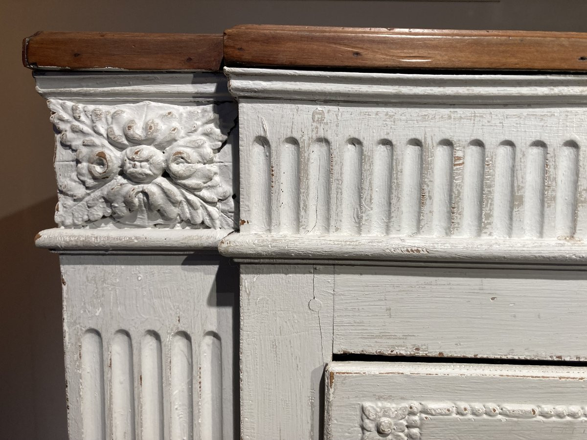 Louis XVI Style Chest Of Drawers-photo-3