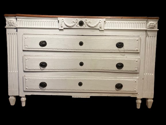 Louis XVI Style Chest Of Drawers