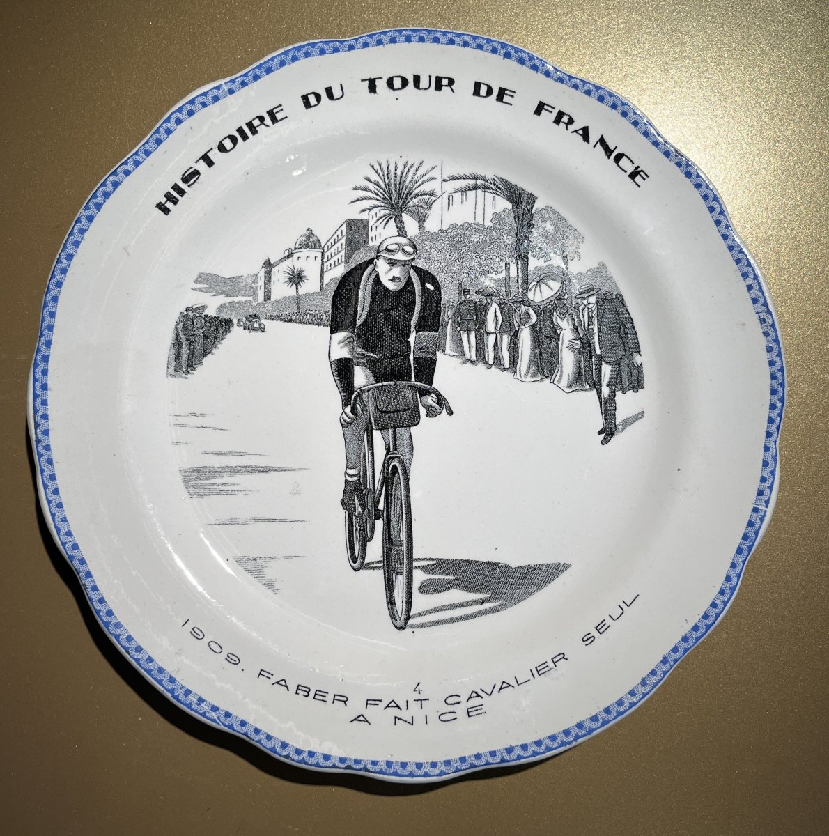 Lot de 11 assiettes Tour de France-photo-1