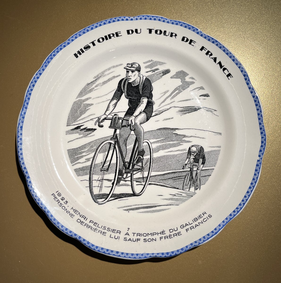 Lot de 11 assiettes Tour de France-photo-4