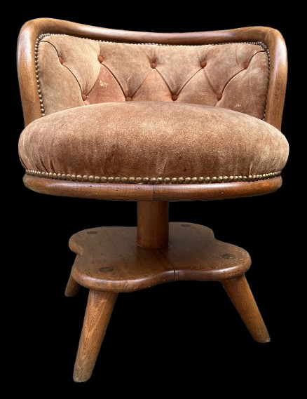 Chauffeuse pivotante basse