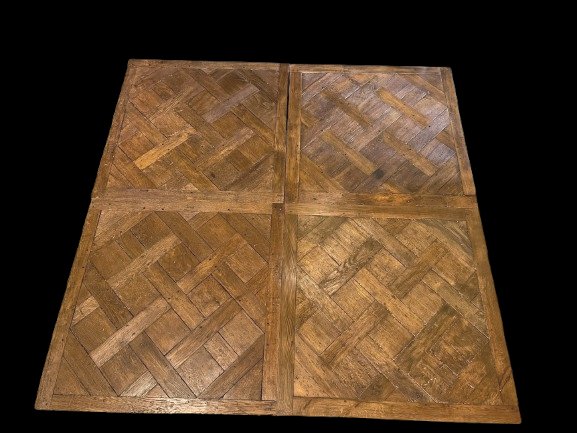 70.56  m2 - Parquet de Versailles d'époque fin XVIIème / début XVIIIe, en chêne-photo-2