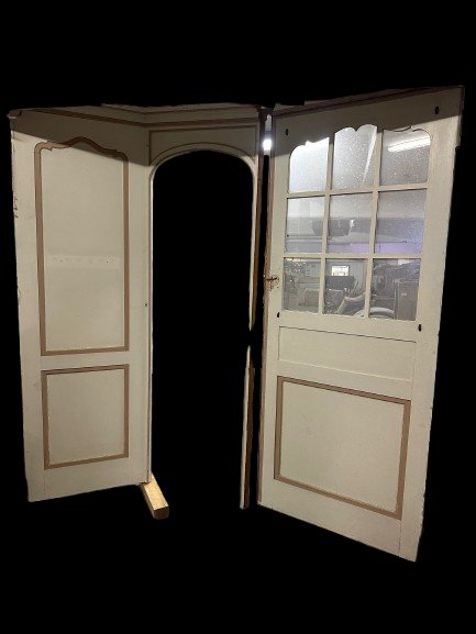 Corner Cupboard Front, Louis XV Style-photo-1
