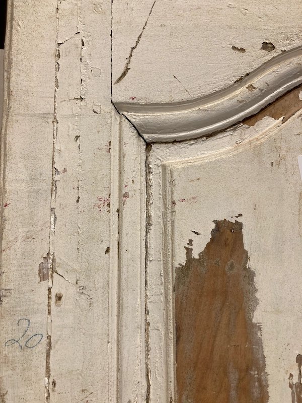 Porte simple face Louis XV-photo-3