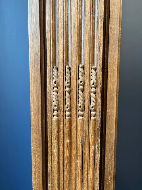 Paire de bibliothèque Louis XVI-photo-1