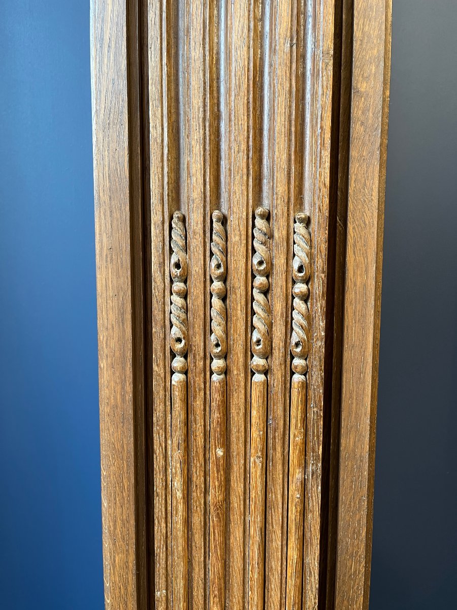 Paire de bibliothèque Louis XVI-photo-7