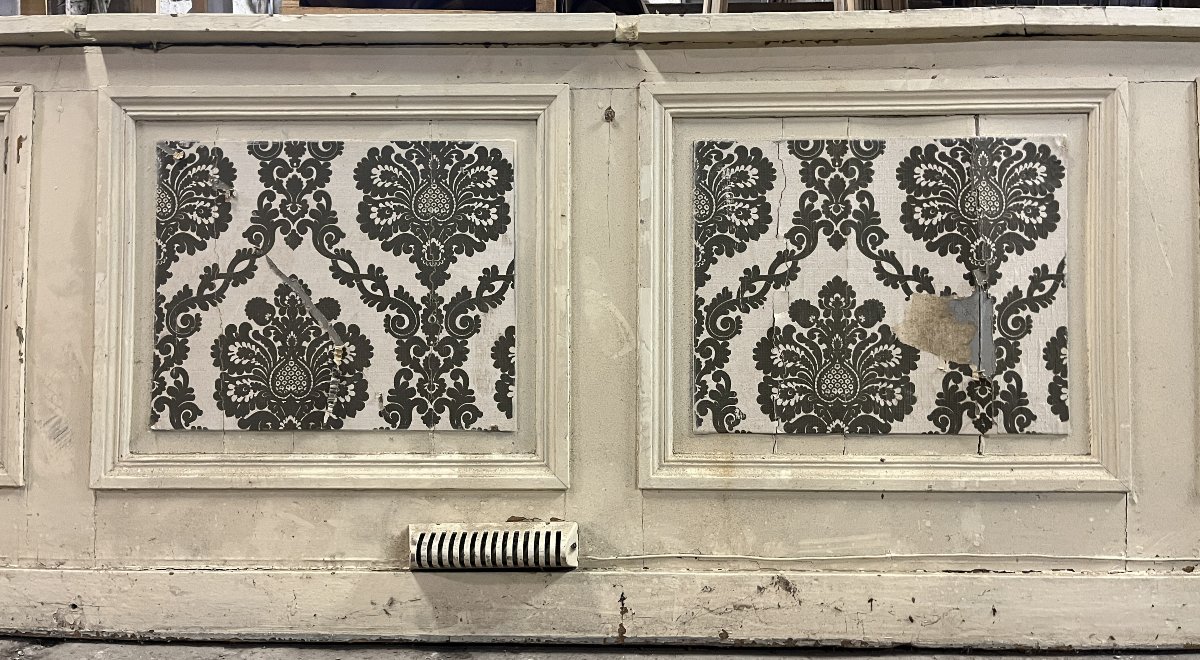 Louis XVI-style Lower Wainscoting-photo-2