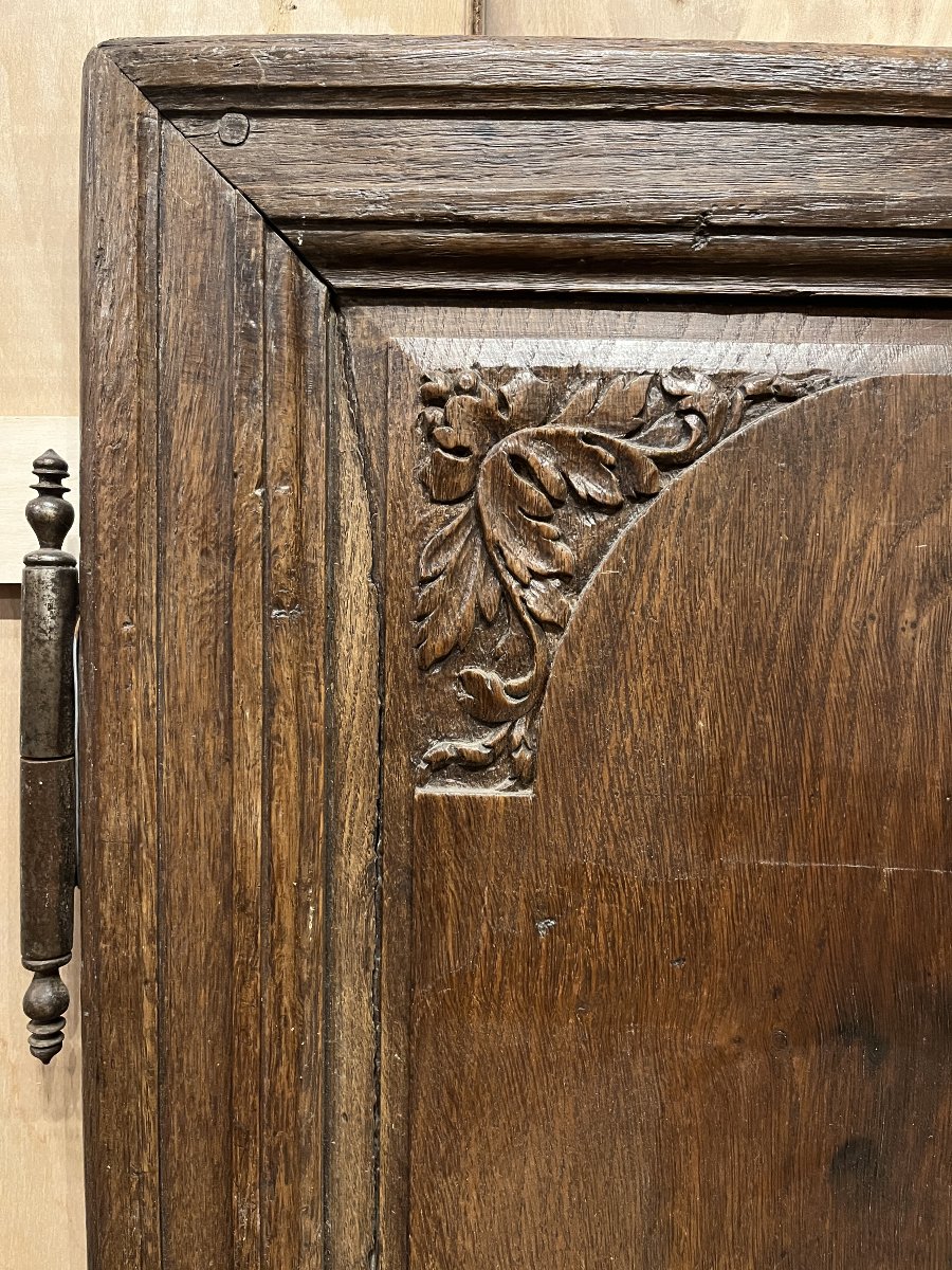 Petite porte à motif sculpté-photo-2