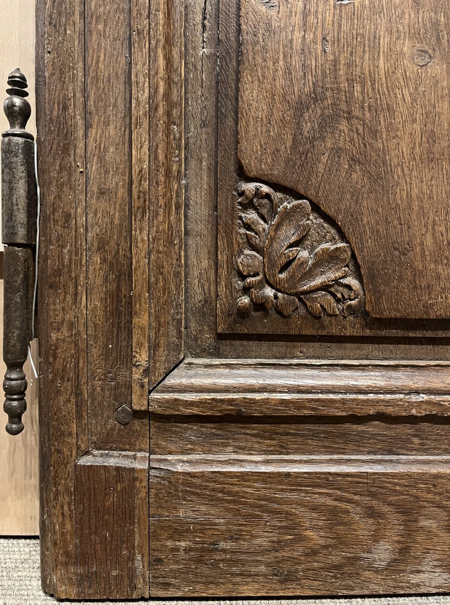 Petite porte à motif sculpté-photo-3