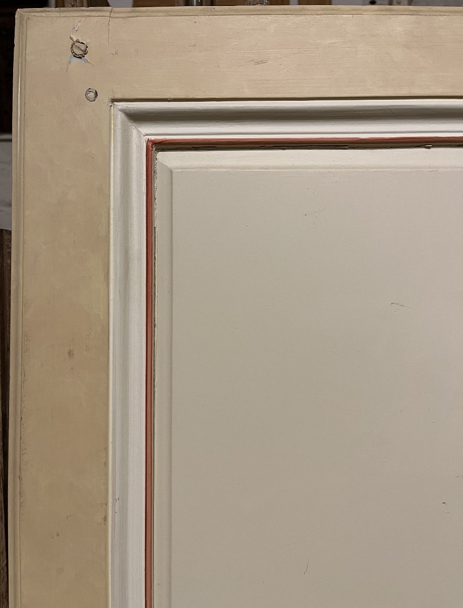 Traditional Double-sided Door With A Flat Panel-photo-4