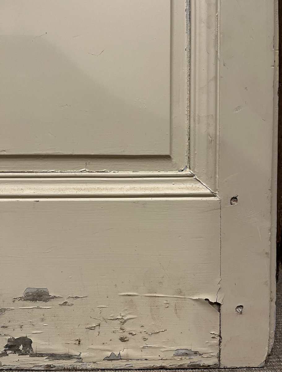 Traditional Double-sided Door With A Flat Panel-photo-3