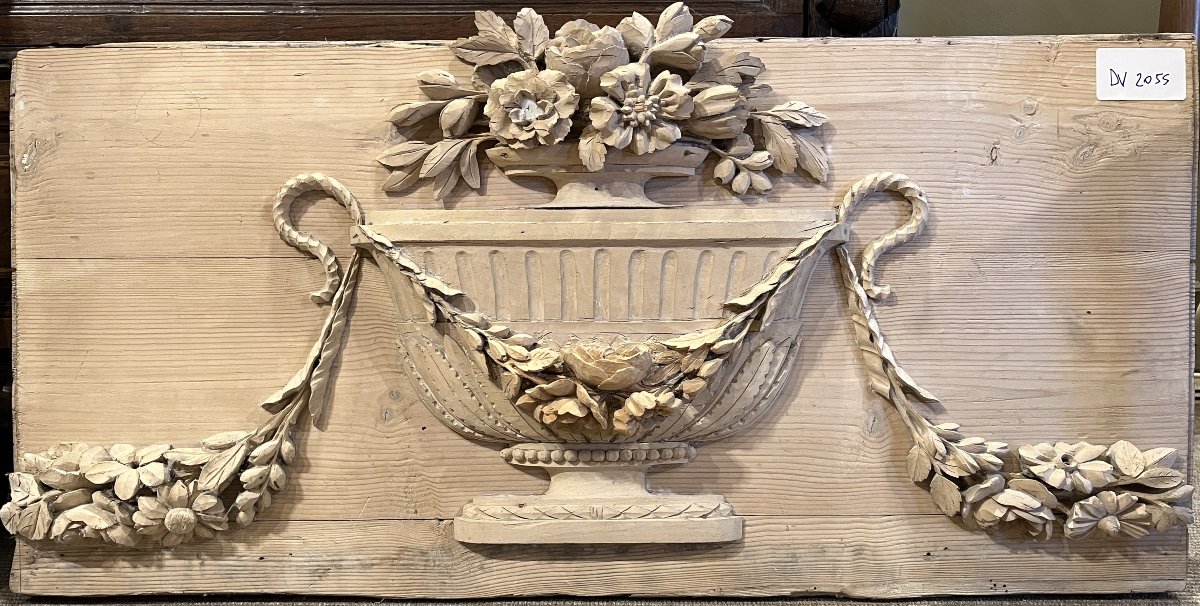 Carved Wooden Panel