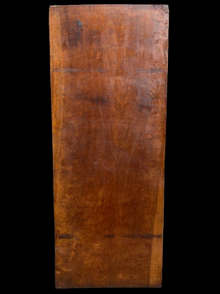 Antique Wooden Tray In A Walnut Shade-photo-2