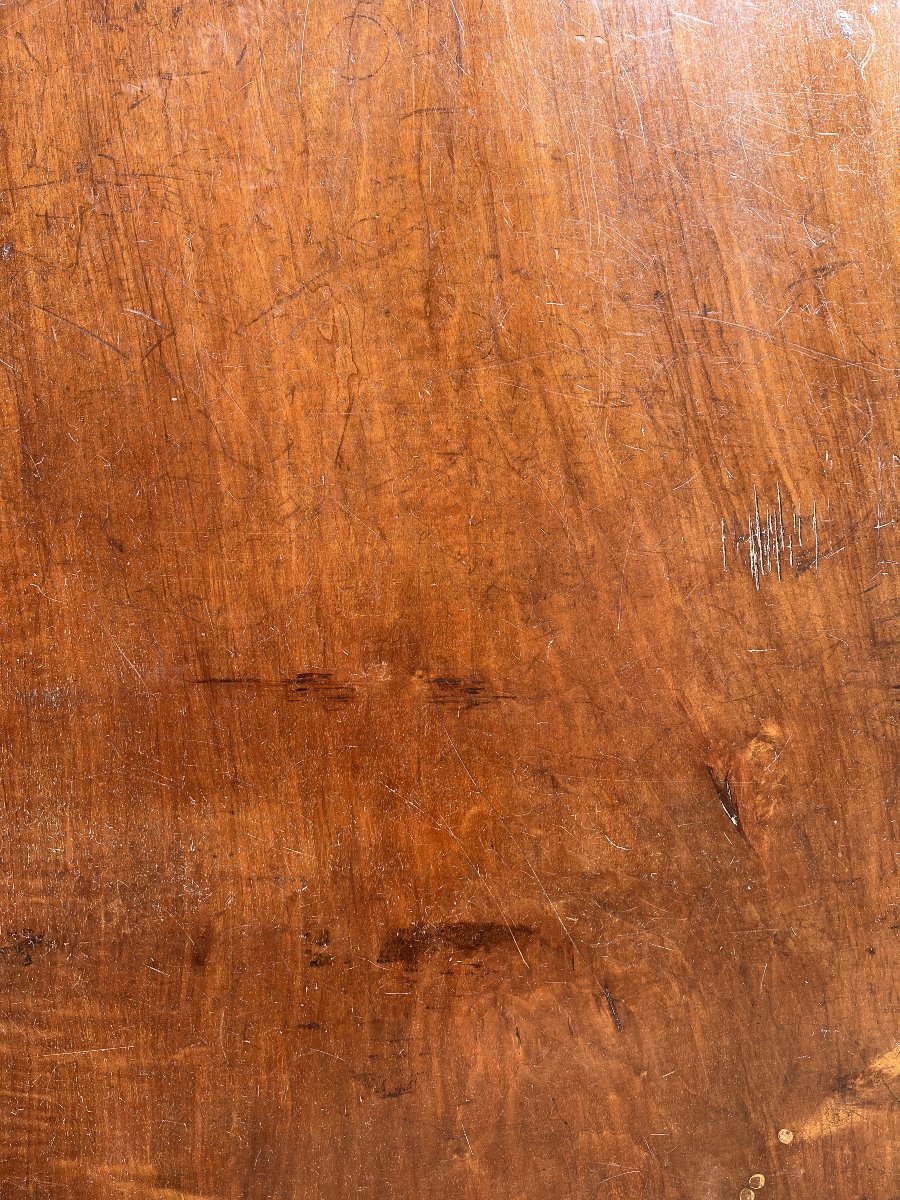 Antique Wooden Tray In A Walnut Shade-photo-4