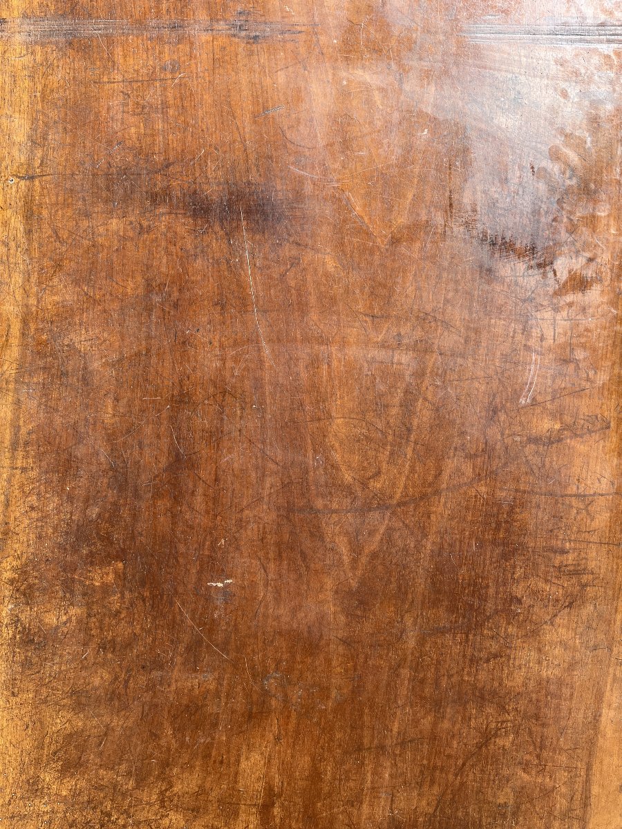 Antique Wooden Tray In A Walnut Shade-photo-1