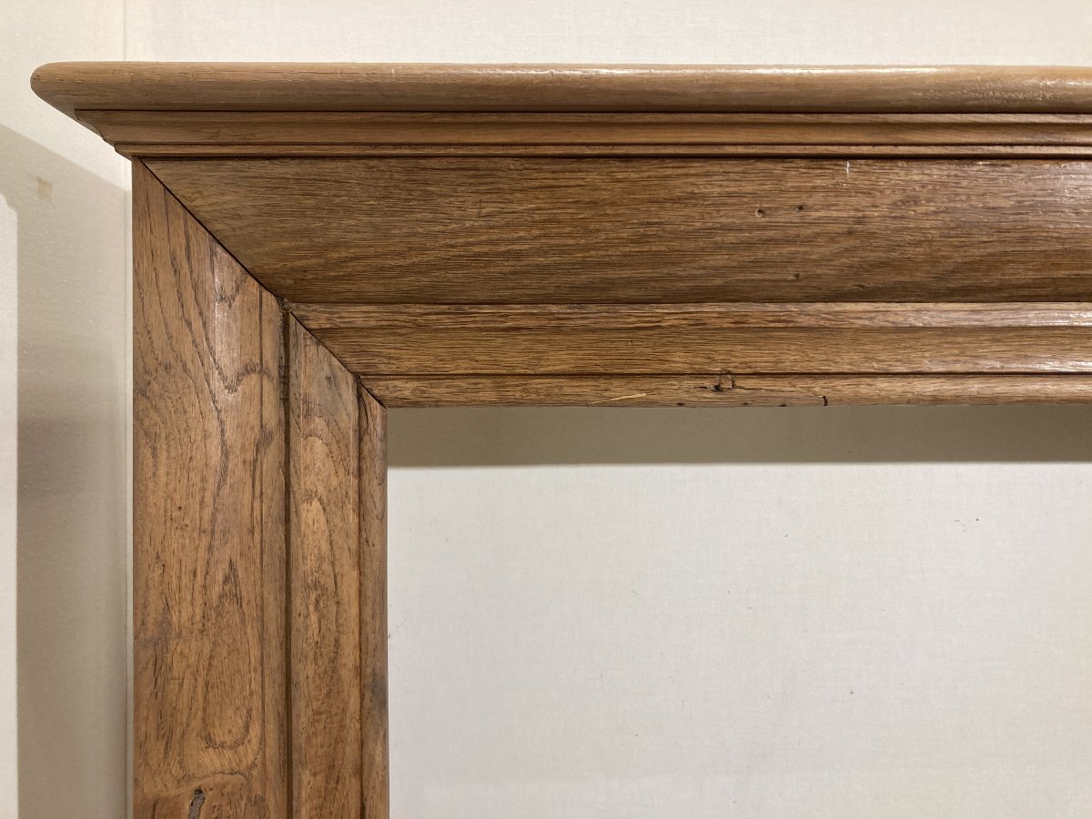 Louis XIV-style Oak Fireplace-photo-2