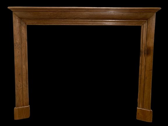 Louis XIV-style Oak Fireplace