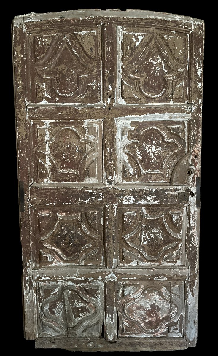 Toulouse-style Door With Stylized Motifs