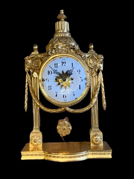 Pendule Portique Louis XVI