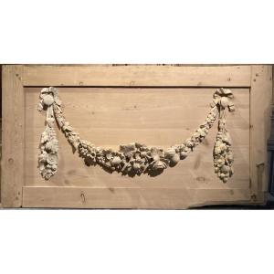 Panels Carved With Garlands