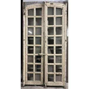 Pair Of Muntin-paned Windows