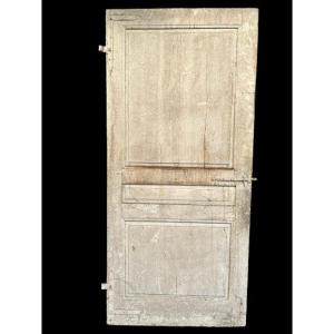 Porte double face en sapin