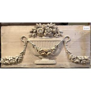 Carved Wooden Panel