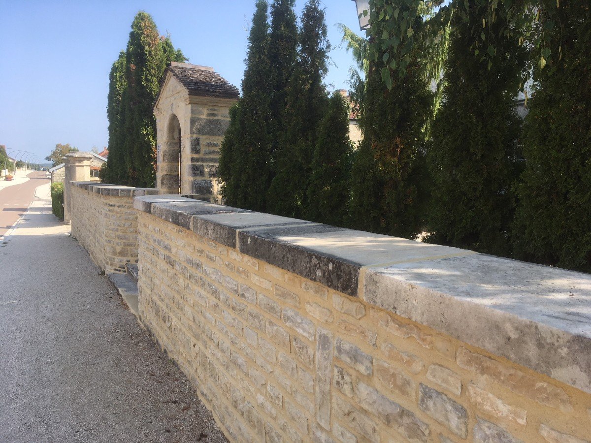 MURS en PIERRE de BOURGOGNE-photo-4