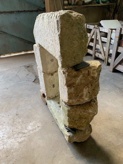 Small Window Frame From The 15th Century - Circa 1420/1480-photo-8