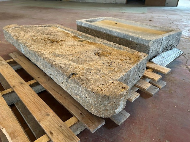 Stone Sinks - 16th, 17th Or 18th Century-photo-2