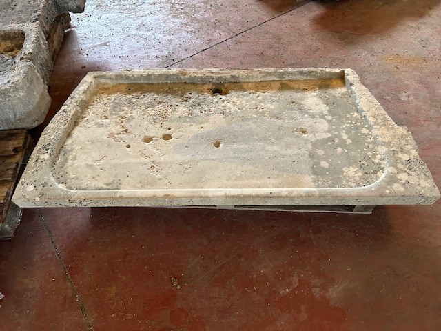 Stone Sinks - 16th, 17th Or 18th Century-photo-2