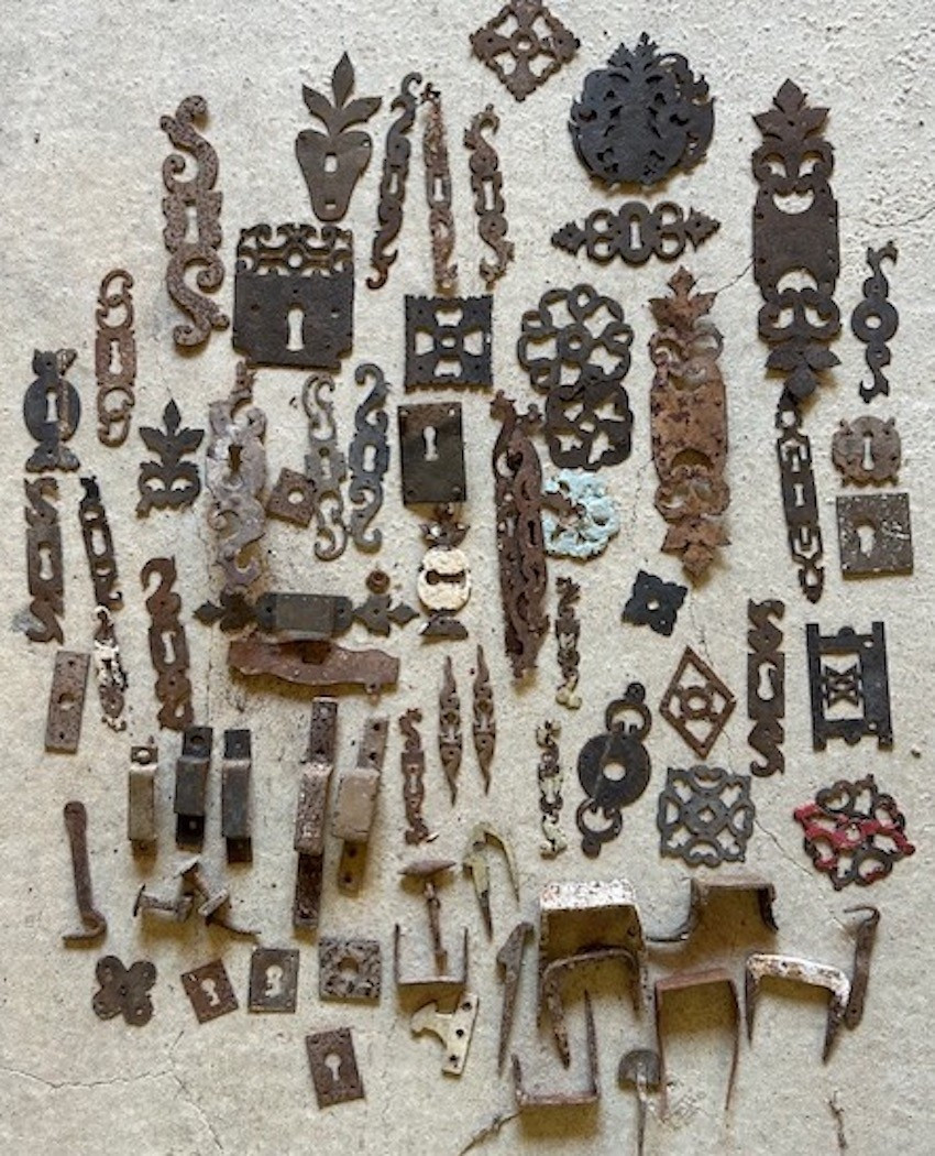 16th, 17th, And 18th Century Ironwork - 600 To 700 Pieces In Lots Or Individually-photo-5