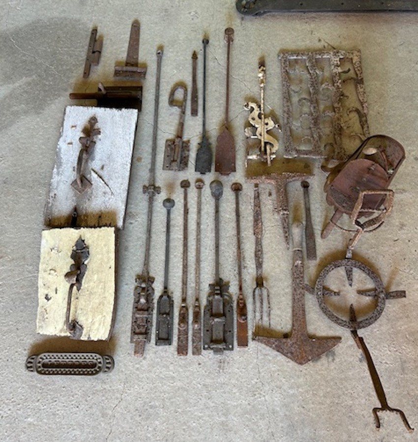 16th, 17th, And 18th Century Ironwork - 600 To 700 Pieces In Lots Or Individually-photo-8