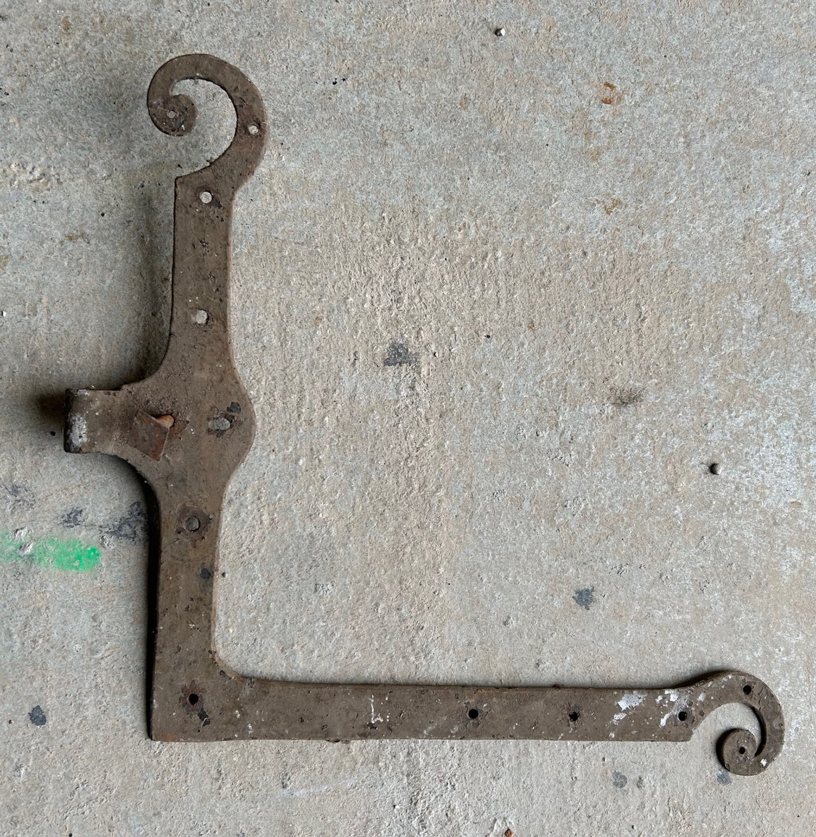 Old Ironwork - 18th Century - Door Hinges-photo-2