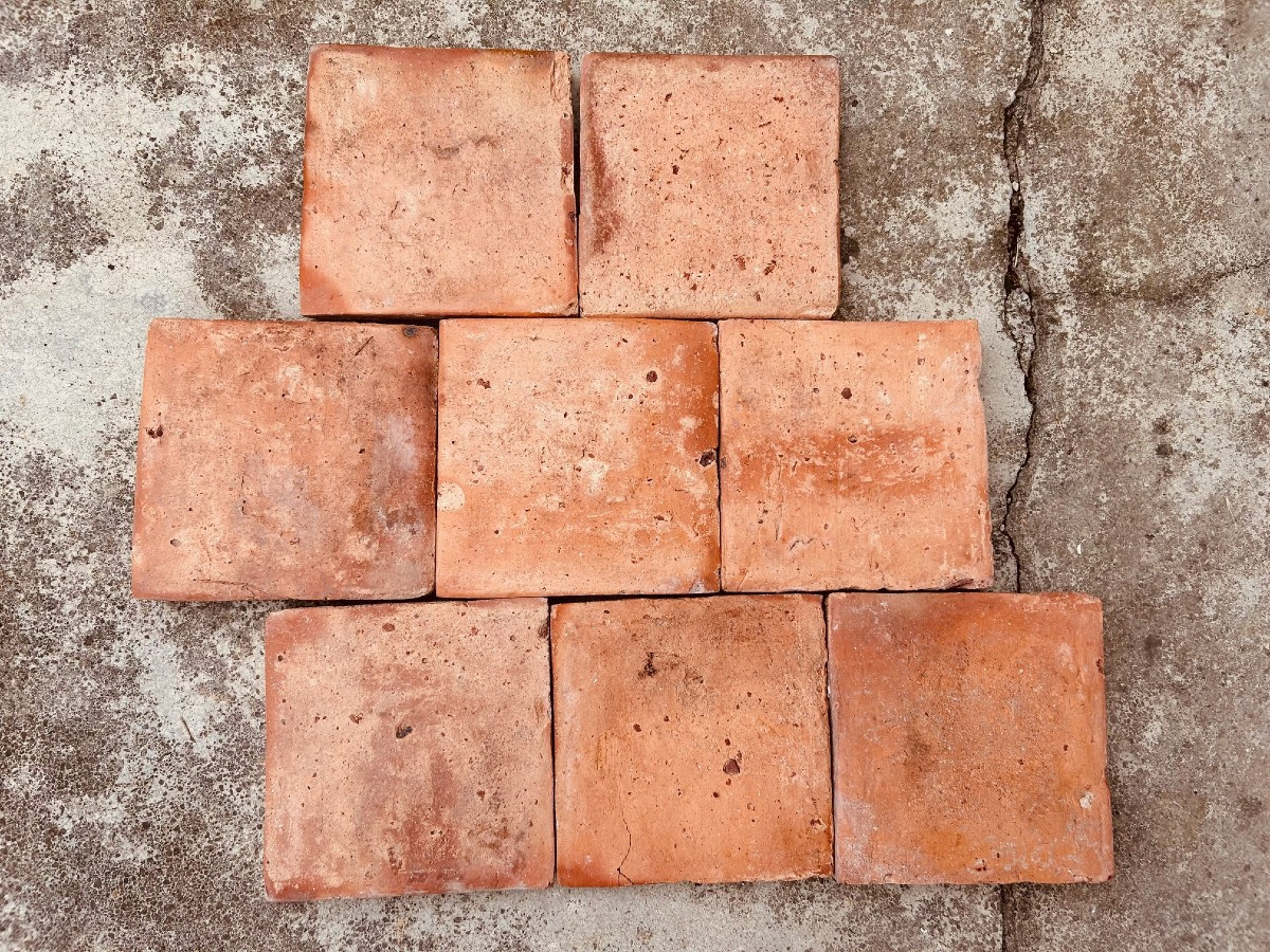 LOT de 60 m2 de TOMETTES CARREES EPOQUE XVII ème siècle-photo-3