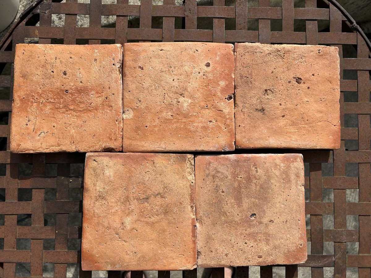 LOT de 60 m2 de TOMETTES CARREES EPOQUE XVII ème siècle-photo-7