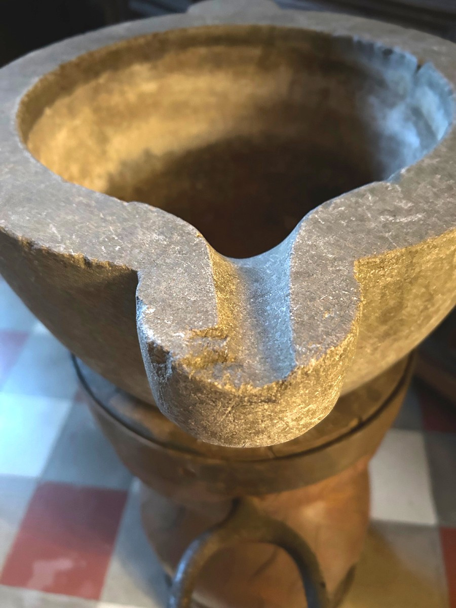 18th-century Apothecary - Rare Pharmacy Mortar-photo-7