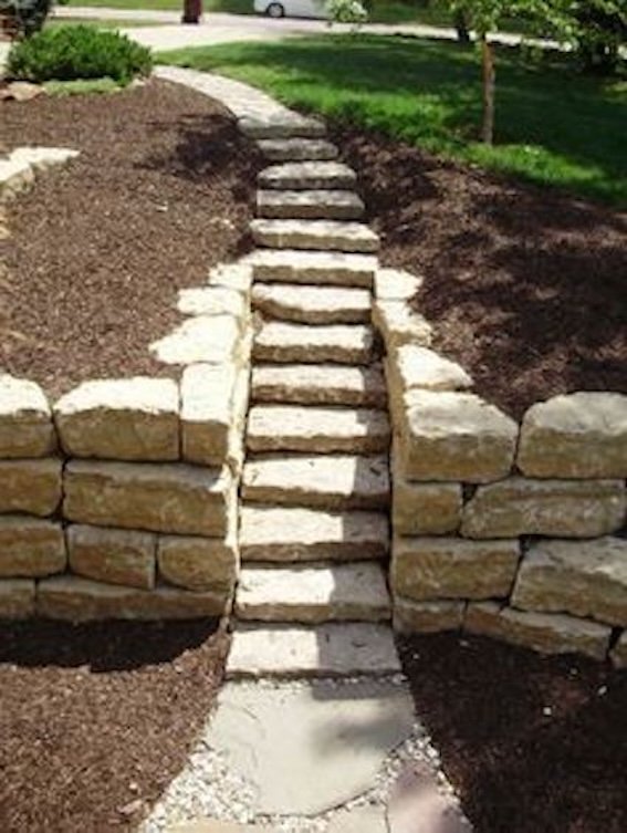 Indoor Or Outdoor Stairs - 17th Or 18th Century -photo-2