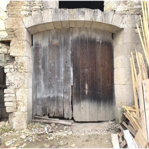 Barn Vault - Dated 1865 - Langres Limestone