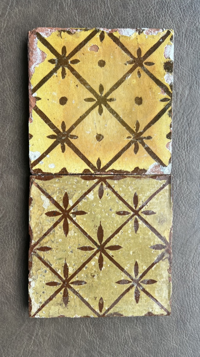 Late 17th Century Terracotta Tiles 
