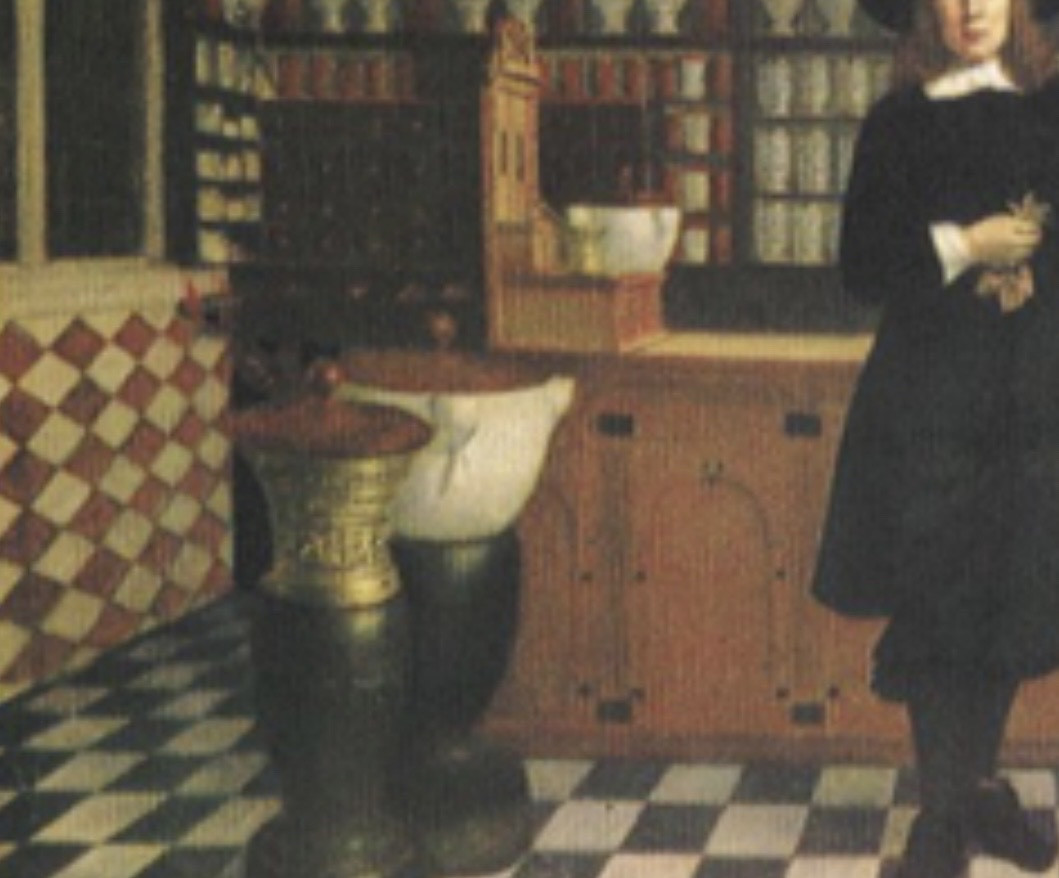 Mortier du XVII siècle avec son billot d’origine -photo-4