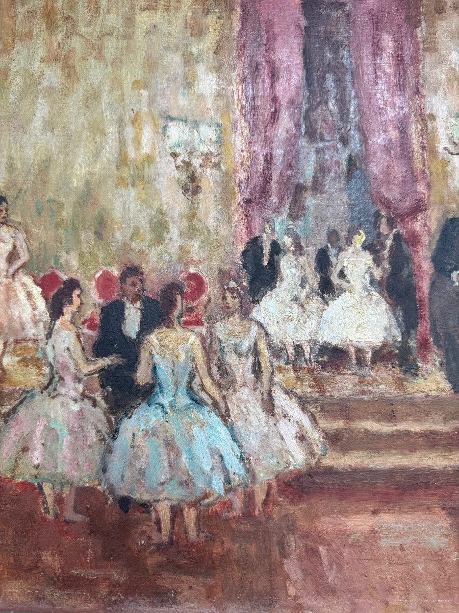 Marcel Cosson 1878-1956 "at The Ball"-photo-1