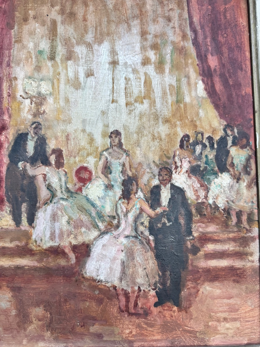 Marcel Cosson 1878-1956 "at The Ball"-photo-2
