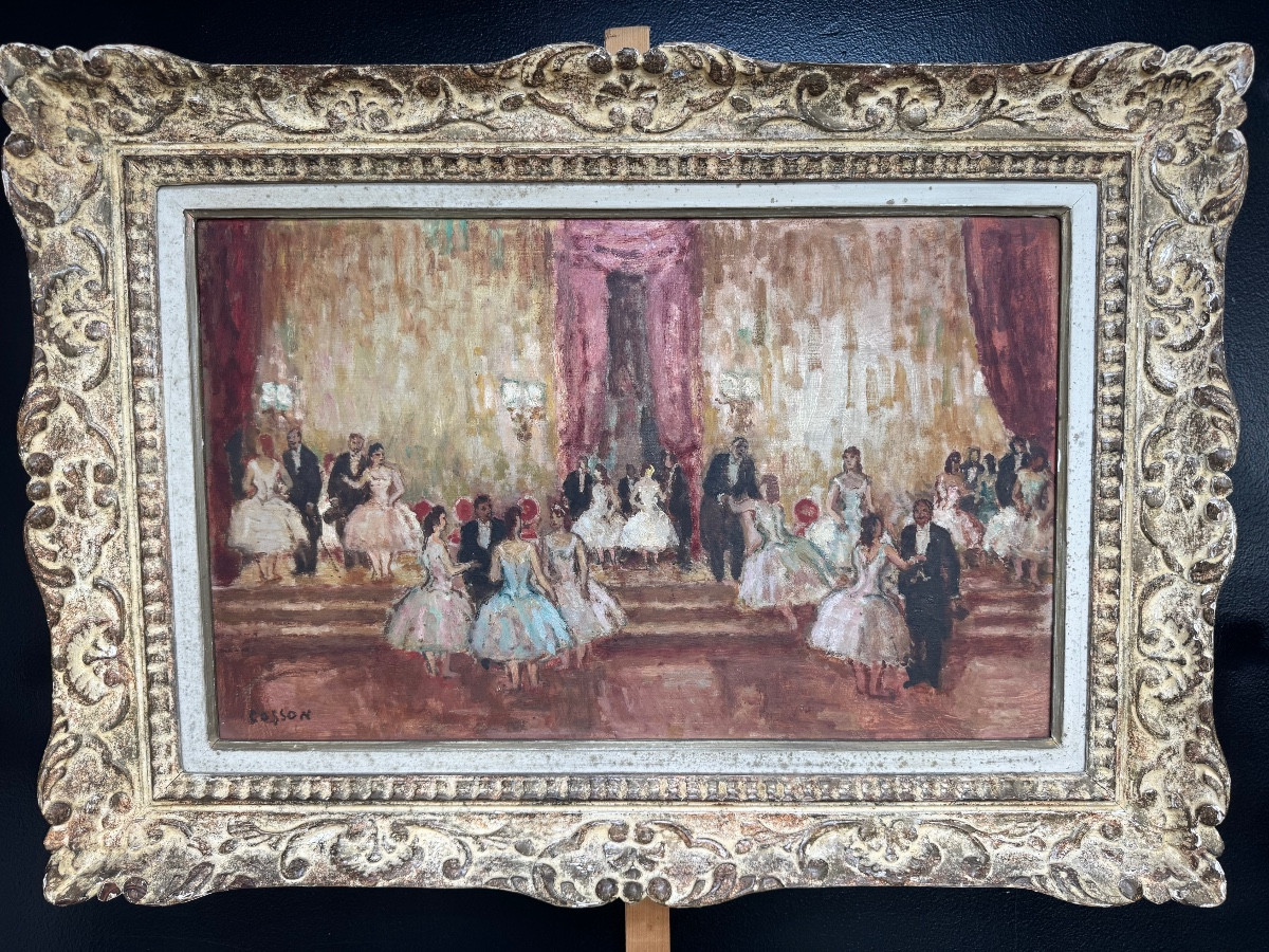 Marcel Cosson 1878-1956 "at The Ball"