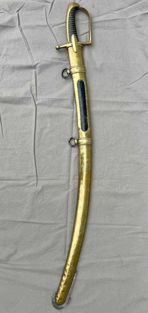 Sabre de Chasseur &agrave; Cheval de La Garde Imp&eacute;riale des chasseurs &eacute;poque Napol&eacute;on 1er Empire D&eacute;but XIX&egrave;me France 19&egrave;me -photo-4