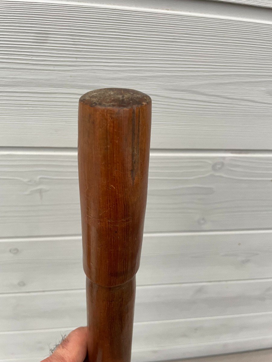 Kanak Bird Beak Mace Kagu Cagou New Caledonia Gaïac Wood 19th Century Melanesia-photo-7