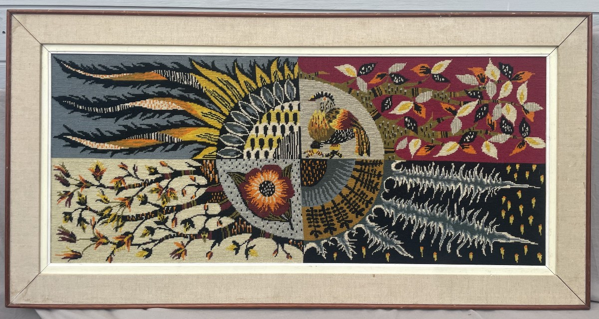 Jean PICART LE DOUX (1902-1982) attribué à d’après un carton Tapisserie Les 4 quatre saisons 