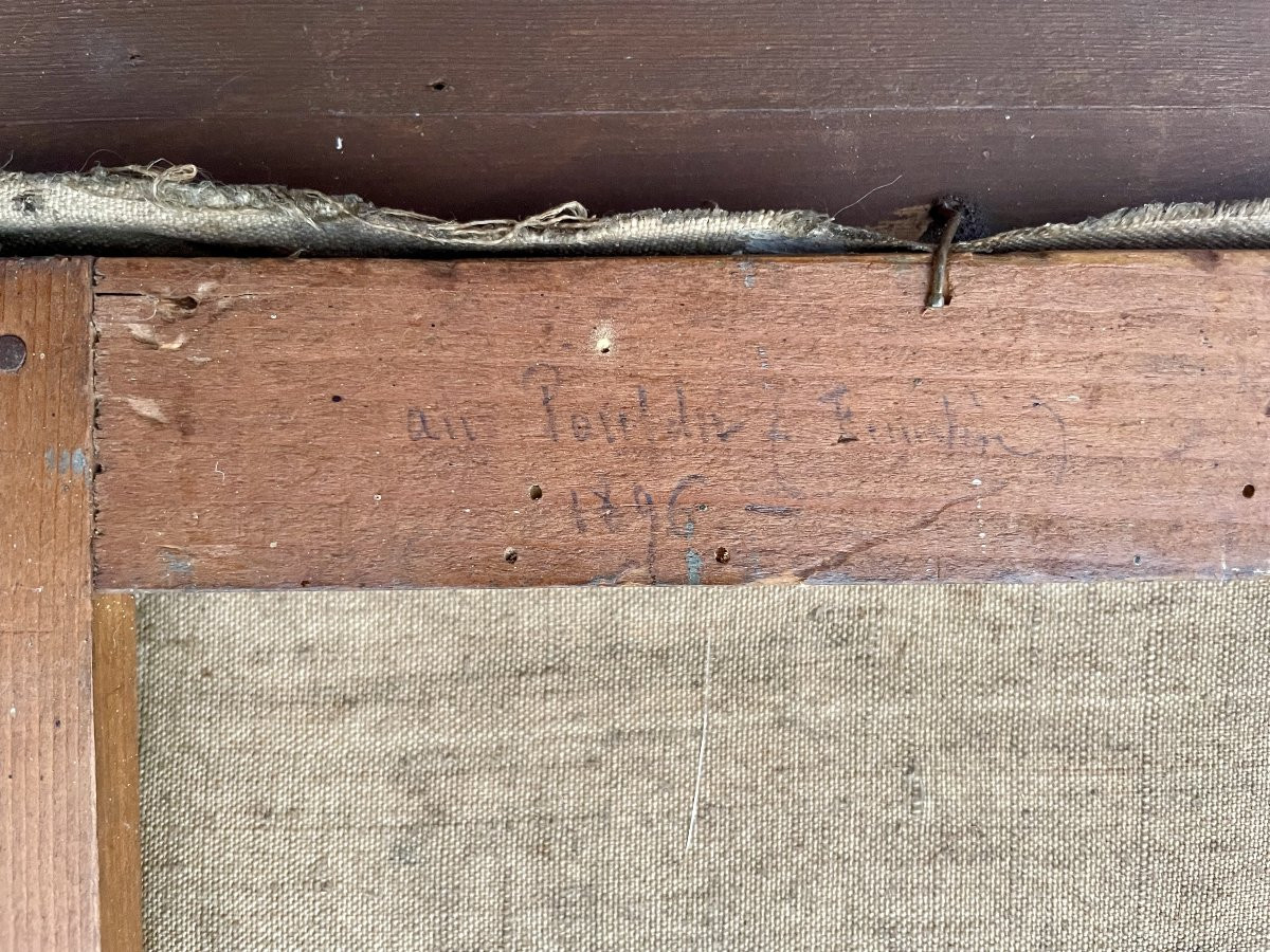 Eugène Vergez (1848-1926) Le Pouldu, Finistère, Brittany, 1896, Coastal Landscape, Oil On Canvas, 35 X 55 Cm -photo-4